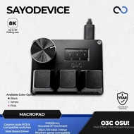 Sayodevice O3C Osu! / Djmax Hall Effect Macropad Gaming Keyboard Rapid Trigger Socd Rdt Original