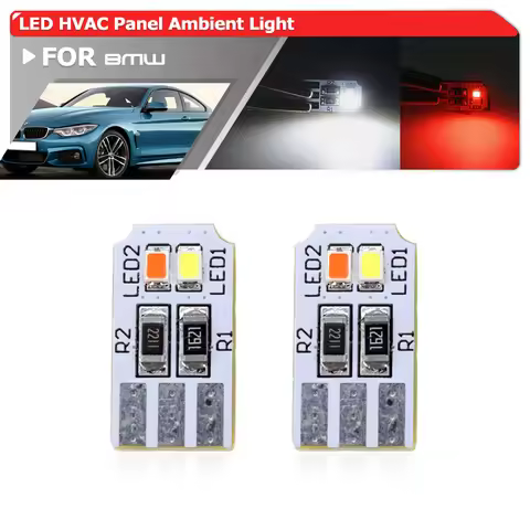 OE-Spec 63319354148 LED Center Console HVAC Panel Ambient Lighting For BMW 3Series F34 LCI 4Series F