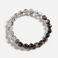 星鑽銀曜石閃靈鑽925銀水晶手鍊