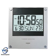 Casio ID-11S-1D ID11S ID11 ID-11 Digital Thermometer 12-24 hrs Format Full Auto Wall Clock