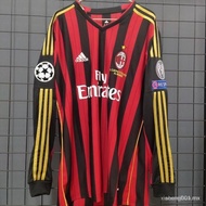 13-14 AC Milan home Retro Jersey Football match 80s era small drop 222 Kaka 9 Inzaghi H5WE HABV shir