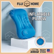 🏠READY STOCK🏠Portable Inflatable Pillow Neck Pillow Bantal Angin Travel Headrest Pillow Cushion Flig