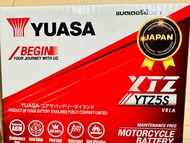 แบตเตอรี่ YUASA 5 แอมป์ YTZ5S ใส่รถมอเตอร์ไซค์ได้ทุกรุ่นที่ใช้แบต 5 แอมป์ wave ทุกรุ่น แบตใหม่ 100 %