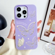Honor X9d X9c X9a X9b X9 5G Beautiful Line Butterfly Colorful Full Cover Silicone Case