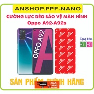 Toughened flexible phone screen protector for Oppo A92