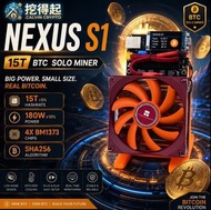 ⭐Calvin實測⭐ Nexus S1-03 15TH 240W 比特幣礦機｜BM1373 新世代晶片｜180日一換一