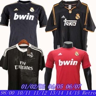 Real Madrid 98/00 10/11 11/12 13/14 14/15 Retro away Soccer Jersey