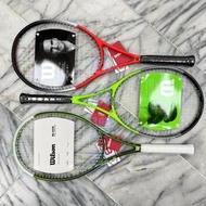 "必成體育" Wilson BLADE FEEL 103 105 網球拍 鋁碳網球拍 已穿線 網球拍 配合核銷