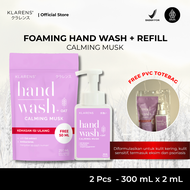 Klarens Hand Wash Calming Musk Refill + Hand Wash 300ml