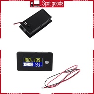 XI Digital  Capacity Tester Percentage Level Voltage Temperature Meter