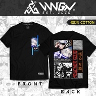 ((24 Hours Delivery) Gojo Saturo V2-Oversized-DBTK-Jiu-Jitsu Rotary Shirt-Anime Shirt