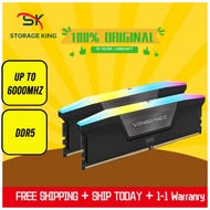 CORSAIR Vengeance RGB DDR5 AMD EXPO 32GB (16GBx2) / 64GB (32GBx2)  DIMM 5200Mhz /5600Mhz / 6000Mhz D