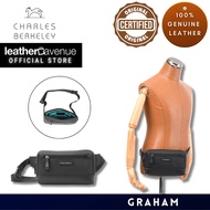 Charles Berkeley GRAHAM Crossbody Waist Bag – Bold Design, Everyday Functionality