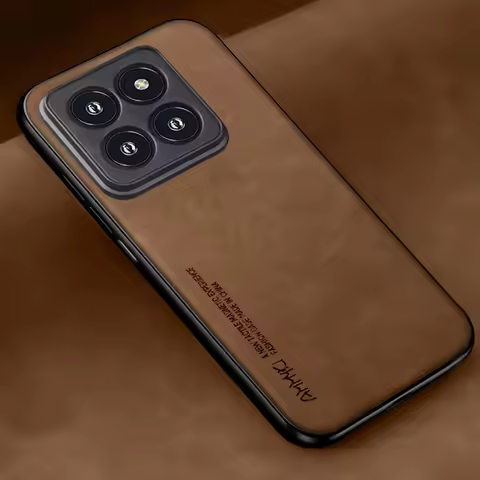 2024 Hot Simple pattern Soft Silicone Cover For Xiaomi 14 Pro Ultra Case Pu leather For Xiaomi Redmi