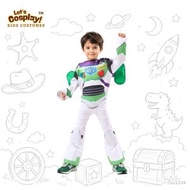 巴斯光年主題兒童太空人服裝 Buzz Lightyear Kids Costume 連立體翅膀－S碼