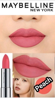 lipstik revlon / maybelin warna PEACH SHINE