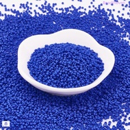 Beadthoven 10g TOHO Japanese Seed Beads Round 11/0 Matte Opaque Blue 2x1.5mm Hole: 0.5mm about 933pcs/10g