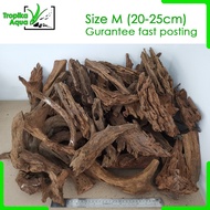 Driftwood (M 20-25cm) Malaysia for Aquarium Fish Tank Aquascape