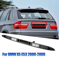 台灣現貨BMW 1 件裝汽車行李箱行李箱蓋牌照把手帶鑰匙按鈕燈更換配件適用於寶馬 X5 E53 2000-2006 年旅