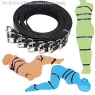 【CW】✘♝▬  7 Pcs/Set Sex Binding Rope Leather Bondage Harness Fetish Handcuffs Ankle Cuffs BDSM Slave Imprisonment Couple