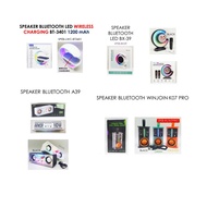 Portable Wireless Speaker with Mic Support: KTS-1092/Winjoin K07/K08 Pro/A39 - Karaoke LED Bluetooth