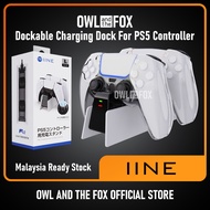 IINE PS5 Controller Dual Charging Dock Pin Dual Charging Station PS5 Controller Base Charger L652