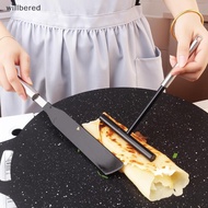 willbered Stainless Steel French Crepe Spreader Crepe Spreader And Spatula Kit Pancake Like Batter S