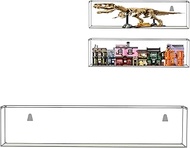 Acrylic Display Case for Lego 76968 Dinosaur Fossils: Tyrannosaurus rex Can Be Installed on The Wall