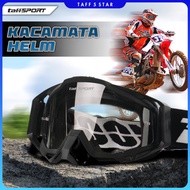 TaffSPORT Motorcycle Helmet Goggles UV400 Protection Windproof - UV400