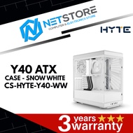 HYTE Y40 ATX CASE - SNOW WHITE - CS-HYTE-Y40-WW
