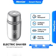 MeeGoo Electric Shaver Man Portable Mini Razor Travel Pocket Beard Trimmer Washable Beard Shaver