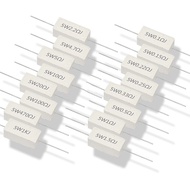 1pcs R Tile 5W Resistor cement 0.1R 0.22R 0.33R 0.5R 10R 1R 100R 1k