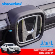 HRV 2022 2023 2024 Rear Logo Cover Rear Emblem JSL