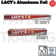 🔥SG Ready Stock🔥[25/37.5 SQFT] [2 PACK] Lacy's Aluminum Foil | Barbequed Food | Food Grade |
