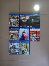 PS4 Games gta5 gtav biohazard 7 生化危機 7 vr ff15 ffxv 太空戰士 最終幻想 overcooked 胡鬧厨房 battlefield v 戰地風雲 5 f