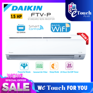 Duty free goods DAIKIN 1.5HP Smart Control - Wifi R32 Non Inverter Air Conditioner - FTV-P Model Air