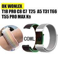 For OK Watch WONLEX T18 PRO T31 C7 C8 A5 T25 T66 T55 PRO MAX K9 Smart Watch Strap Children's Kids Ny