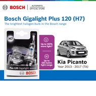 Bosch Plus 120 Gigalight H7 Headlight Bulb for Kia Picanto TA 2nd Gen