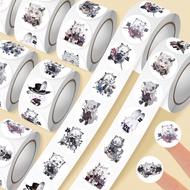 500pcs Arknights Same Style Peripheral Cartoon Roll Stickers Handheld Account Mobile Decoration