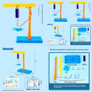 Electromagnetic Science Diy Fan With Steam Materials For Activity Kids Educational