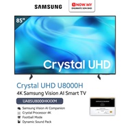 SAMSUNG 85" U8000H Crystal 4K UHD Vision AI Smart TV UA85U8000H | TV Pintar 智能电视