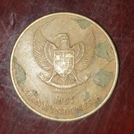 Uang Koin Kuno 500 rupiah tahun 1997