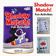 [MommyHappy] Shadow Match Fun Kid Activity book for 3-9years old