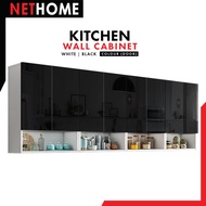 NETHOME : Kitchen wall cabinet wooden hanging cabinet almari dapur cabinet / kabinet dapur gantung / Kabinet Dapur