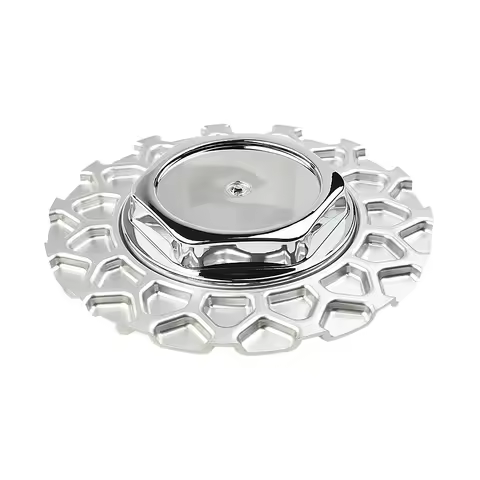 4PCS Car Wheel Center Hub Cap Silver 6.18 Inch/2.05 Inch 157 MM/52 MM Wheel Center Hub Cap For BBS 1