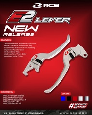 RCB Alloy Brake Lever Set E2 Series for Yamaha and Honda