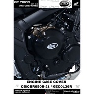 R&G ENGINE CASE COVER *KEC0136R FOR HONDA CB/CBR650R-21 OFFER PROMOSI CLEAR STOCK