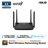 ASUS RT-AX53U AX1800 Dual Band WiFi 6 (802.11ax) Router - supports MU-MIMO &amp; OFDMA technology, AiMesh WiFi system