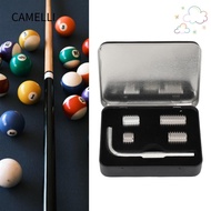 CAMELLI Pool Stick Weights, Multi Specification Set Counterweight Screw Pool Cue Weights, Aluminum D
