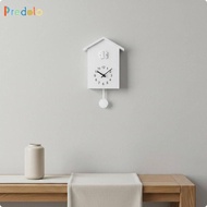 [Predolo] Cuckoo Wall Clock Hourly Chime Pendulum Cuckoo Clock Cute Design for Living Room